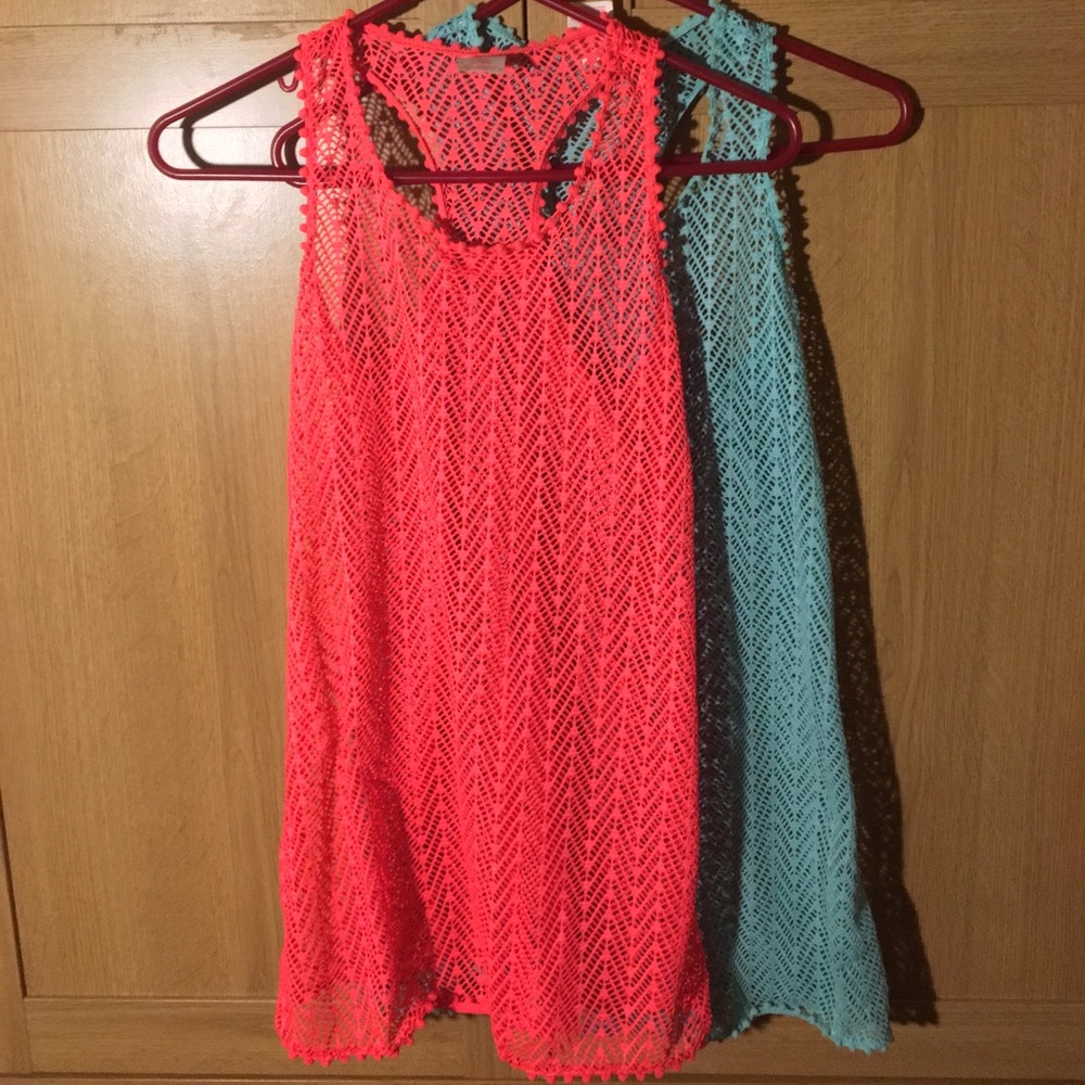 BUNDLE!! Neon Pink and Blue Circo Swimwear Covers